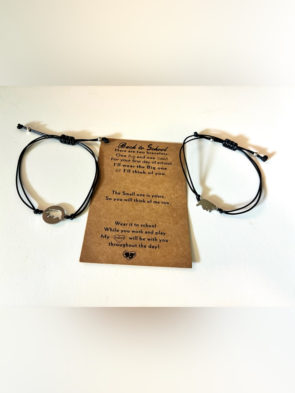 Adjustable Bear Bracelet Set